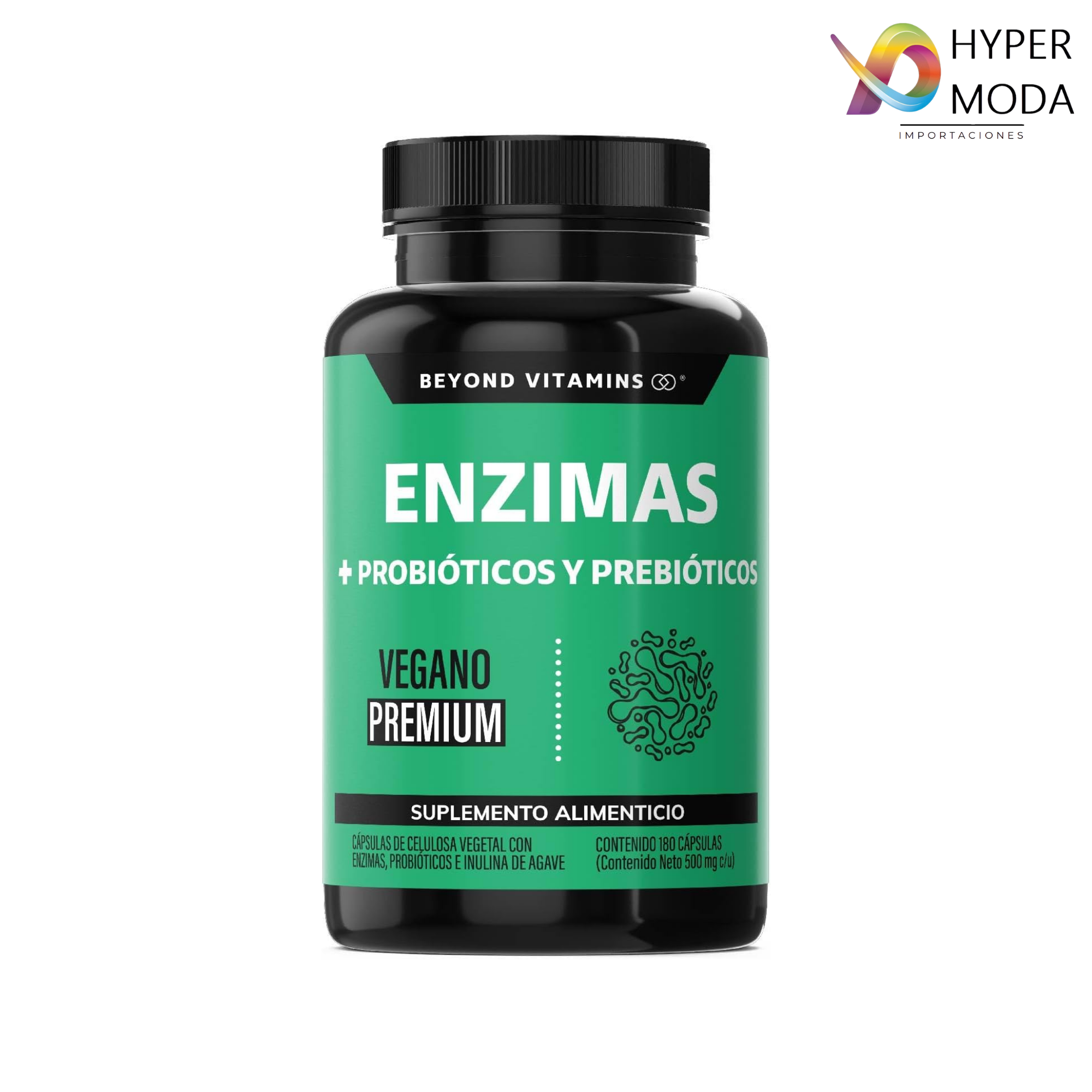 Suplemento Enzimas Digestivas 180 Cap